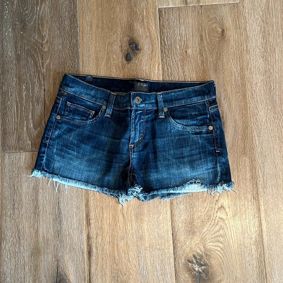 Citizens of Humanity Cut Off Jean Shorts Size 25 NWOT